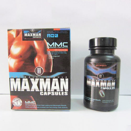 「MAXMANⅡ」陰莖增大丸,美國進口60粒效果好,無副作用無依賴6